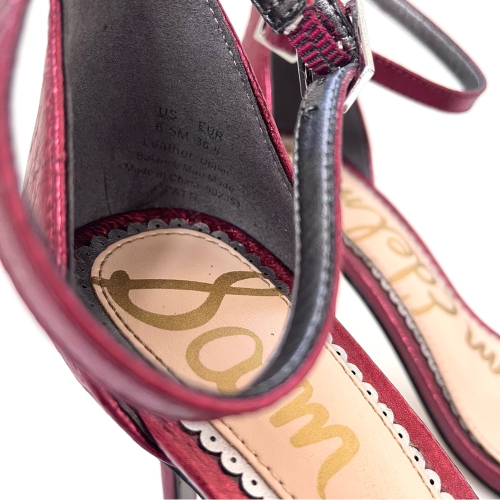 SAM EDELMAN Patti Ankle Strap Sandal - Picture 7 of 9